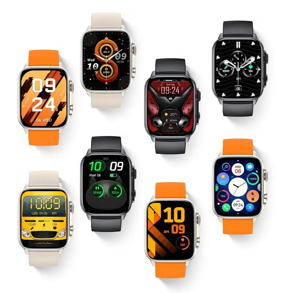 COLMI C81 2.0 Inch AMOLED Smartwatch Support AOD 100 Sports Modes IP68 Waterproof Smart Watch Men Women PK Ultra Series 8 - MaJuah