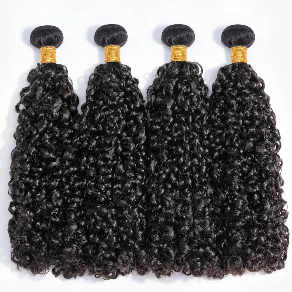 Brazilian 10A Small Spirals Curly Bundles Unprocessed Kinky Curly Human Hair Pixie Curls Weave Only Virgin Hair Extension 3B 3C, Ships From - United States - MaJuah