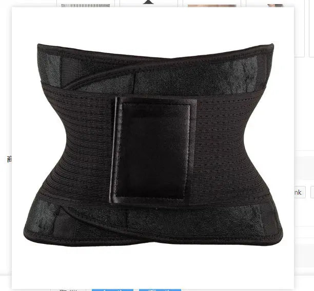 Waist Trimmer Belt Body Shaper Abdominal Trainer Weight Loss Fat Burning Straps - MaJuah