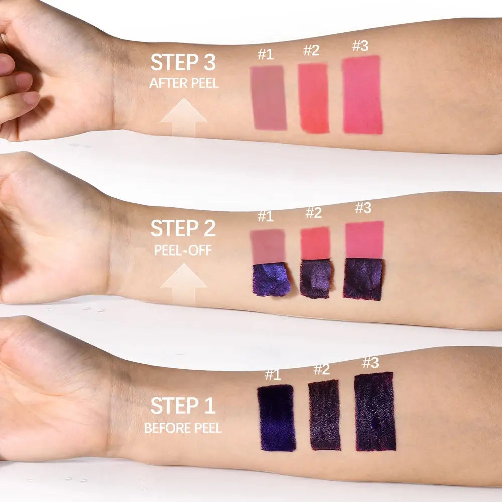 Long Lasting Lip Inks Korean Matte Lip Tint Peel Off Matte Tick for Lips Stick Free Shipping Liquid Lipstick Waterproof Makeup - MaJuah