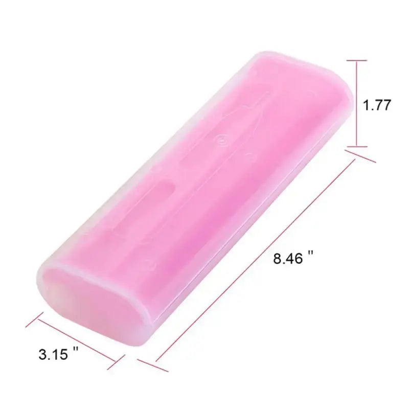 New Case for Oral B Electric Toothbrush Portable Travel Box for Teeth Brush Heads Cap Breathable Healthy Toothbrush Storage Case - MaJuah