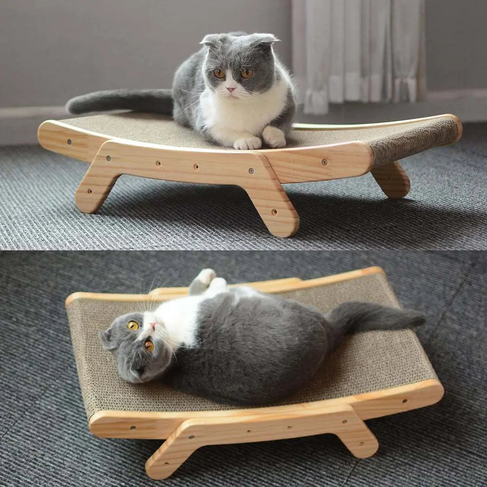 Deformation Cat Bed Vertical Corrugated Paper Grinding Claw Toy Replaceable Core Pet Products - MaJuah