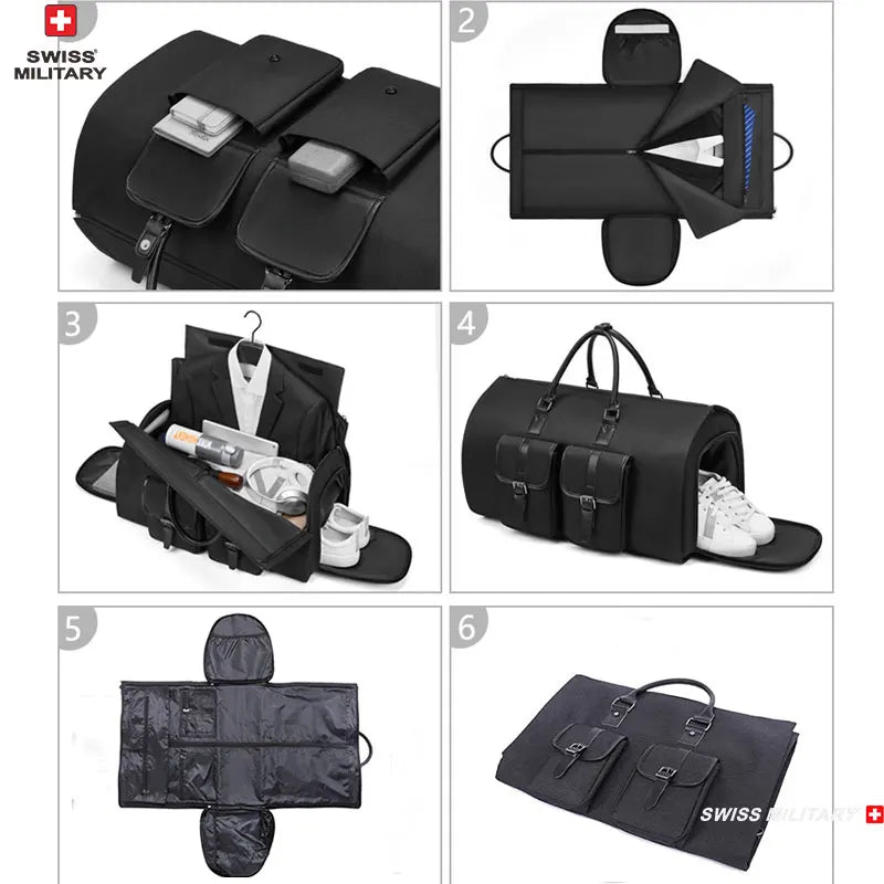 SWISS MILITARY New Men's Business Garment Bag