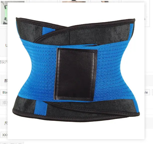 Waist Trimmer Belt Body Shaper Abdominal Trainer Weight Loss Fat Burning Straps - MaJuah