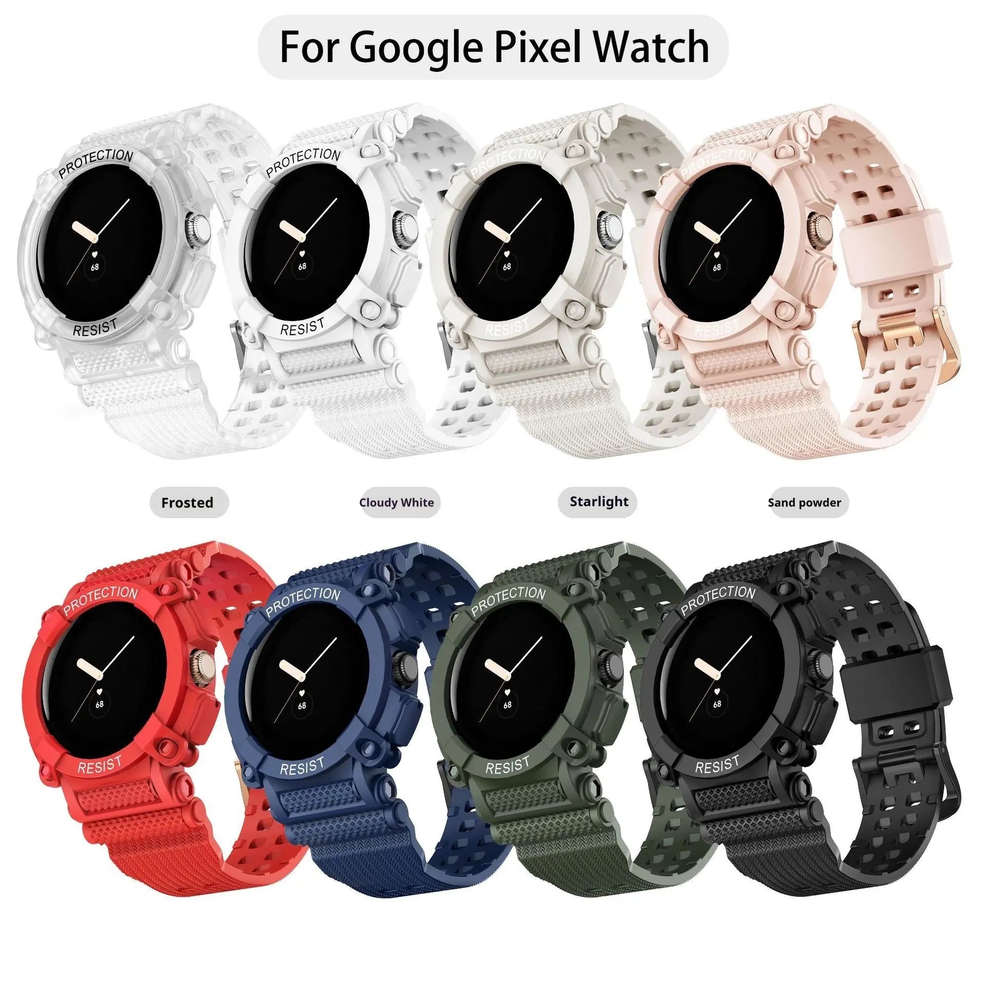 Suitable For Google Watch Integrated Strap - MaJuah
