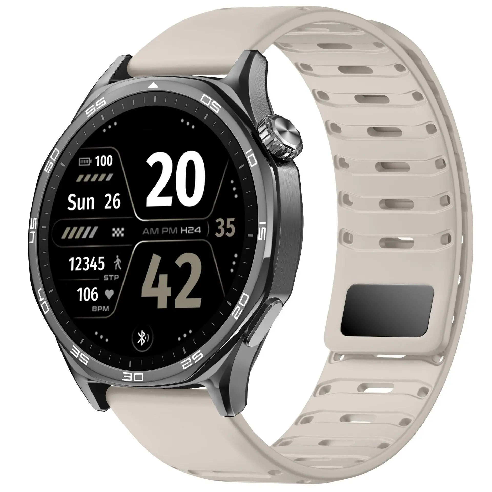 Applicable To GT5 Silicone Breathable Smart Watch Band - MaJuah