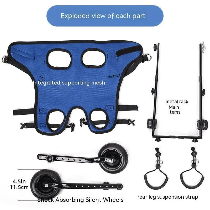 Pet Disabled Dog Wheelchair Scooter - MaJuah