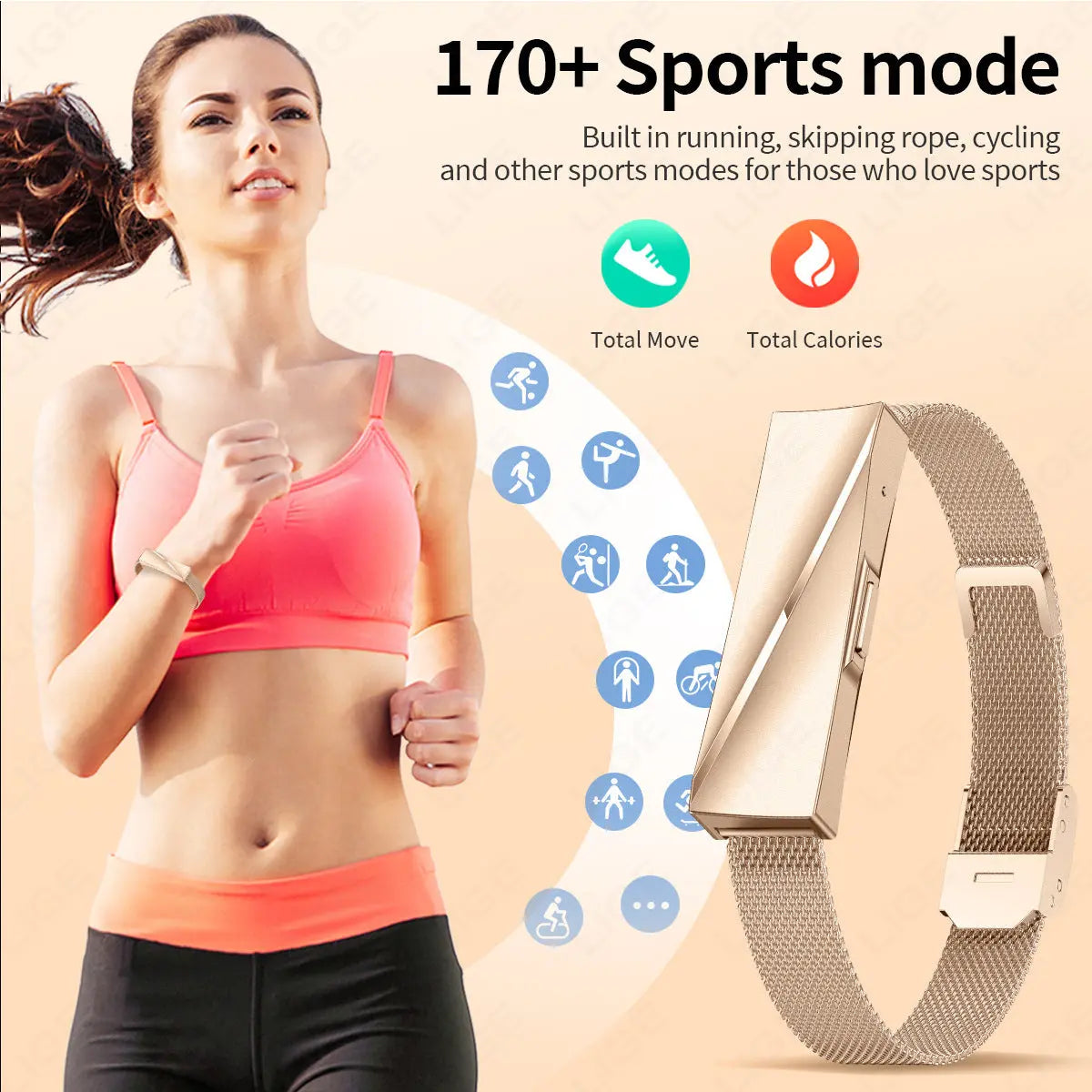 Multifunctional Intelligent Health Monitoring Sports Watch - MaJuah