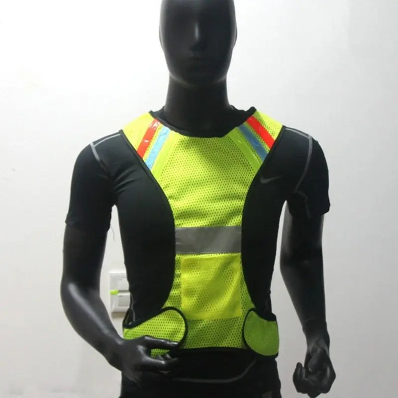 Fluorescent vest LED light reflective vest - MaJuah