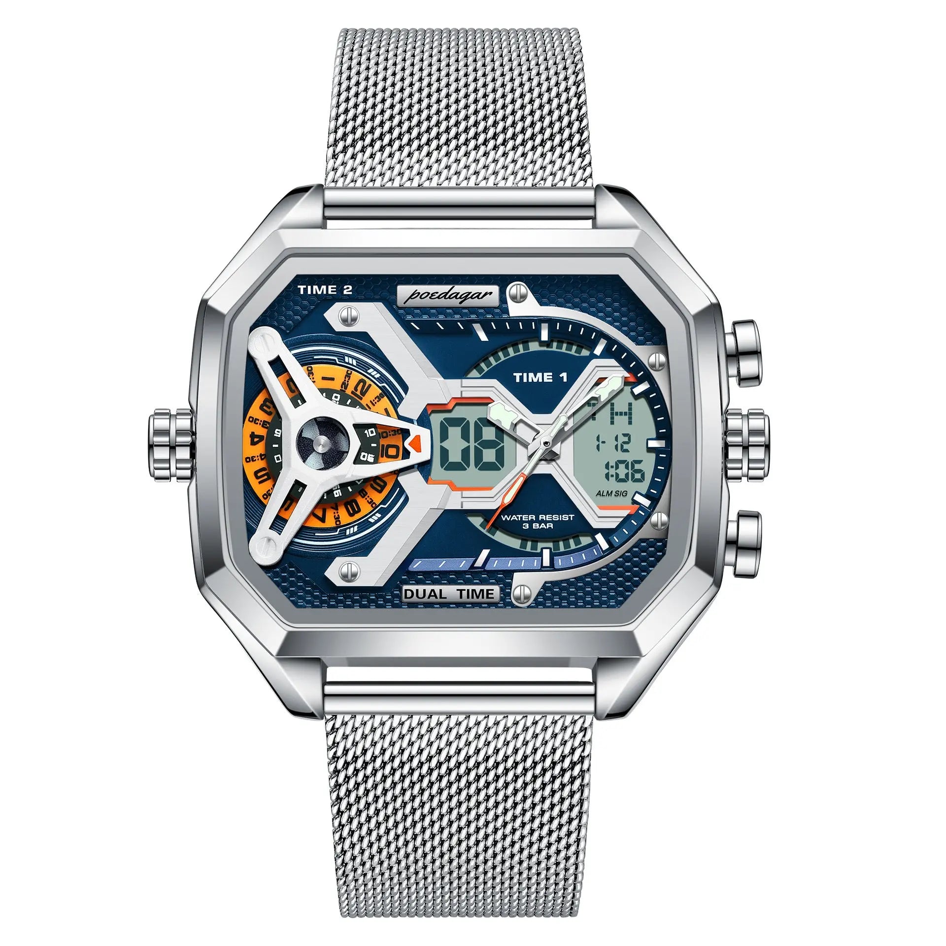 Multifunctional Waterproof Luminous New Men's Watch - MaJuah