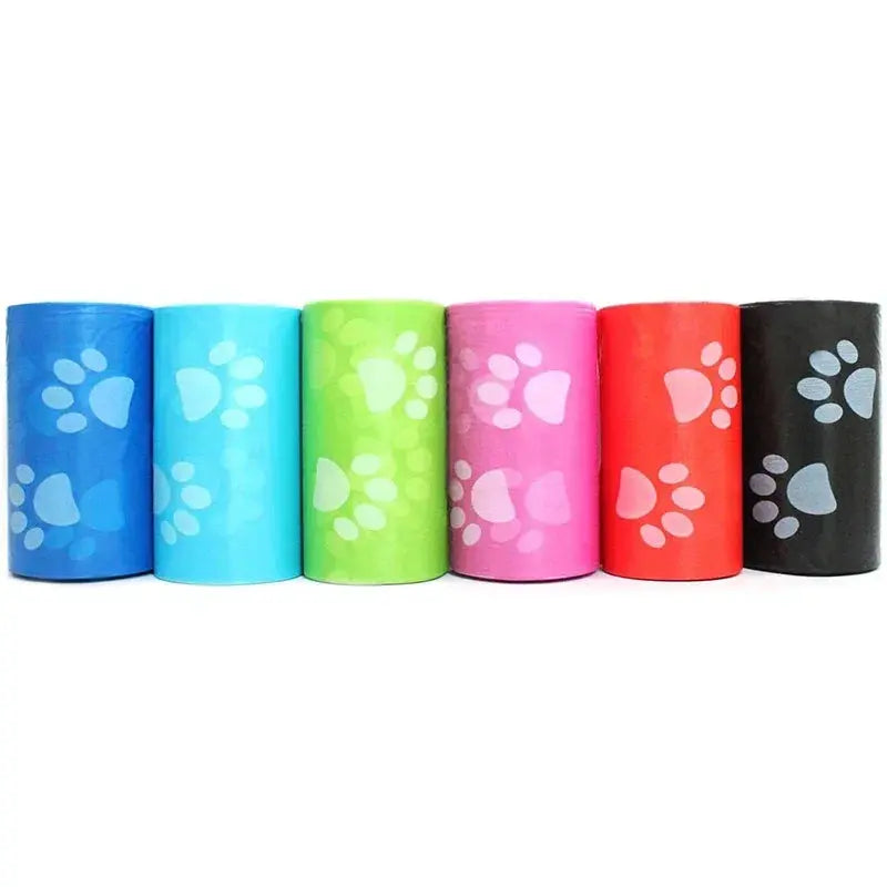 120 Rolls Dog Poop Bag Outdoor Cleaning Poop Bag Outdoor Clean Pets Supplies for Dog 15Bags/Roll Refill Garbage Bag Pet Supplies - MaJuah