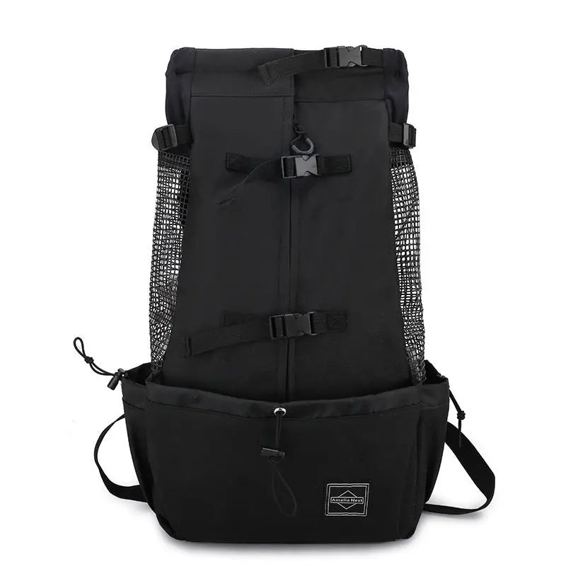 Pet Dog Carrier Bag Carrier For Dogs Backpack Out Double Shoulder Portable Travel Backpack Outdoor Dog Carrier Bag Travel - MaJuah