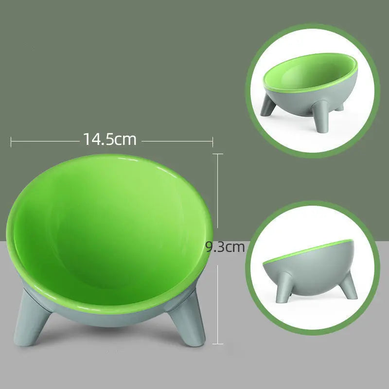 Cat Dog Bowl With Stand Pet Feeding Food Bowls Dogs Bunny Rabbit Nordic Color Feeder Product Supplies Pet Accessories - MaJuah
