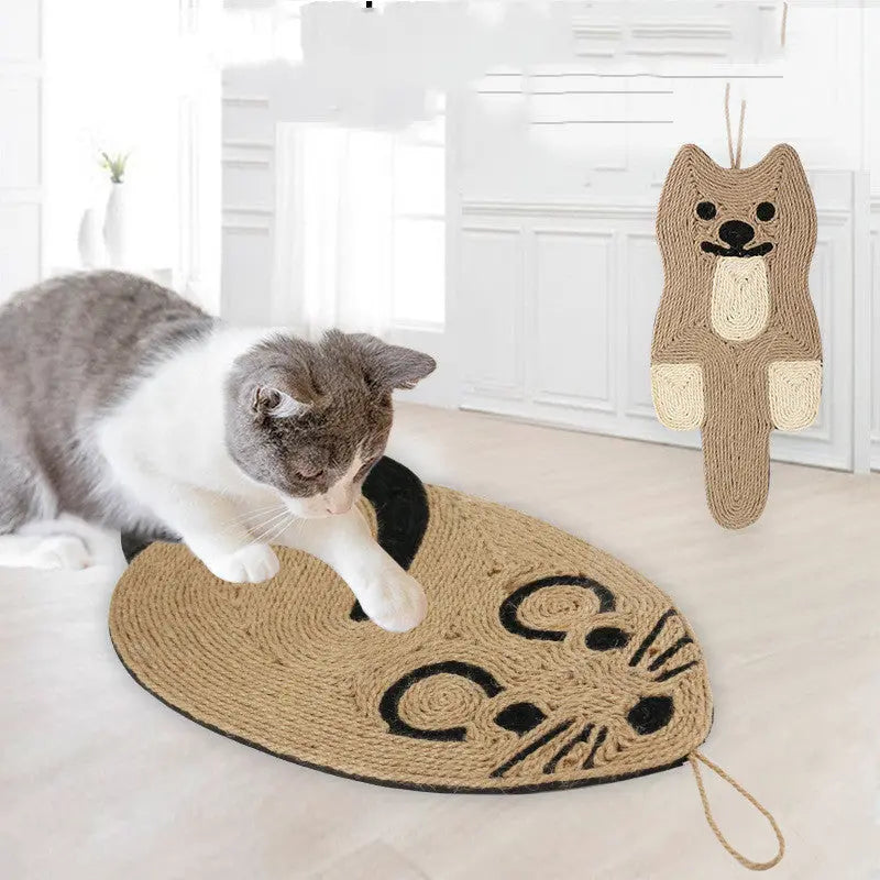 Cat Scratching Board Mouse Sisal Cat Scratching Pad - MaJuah