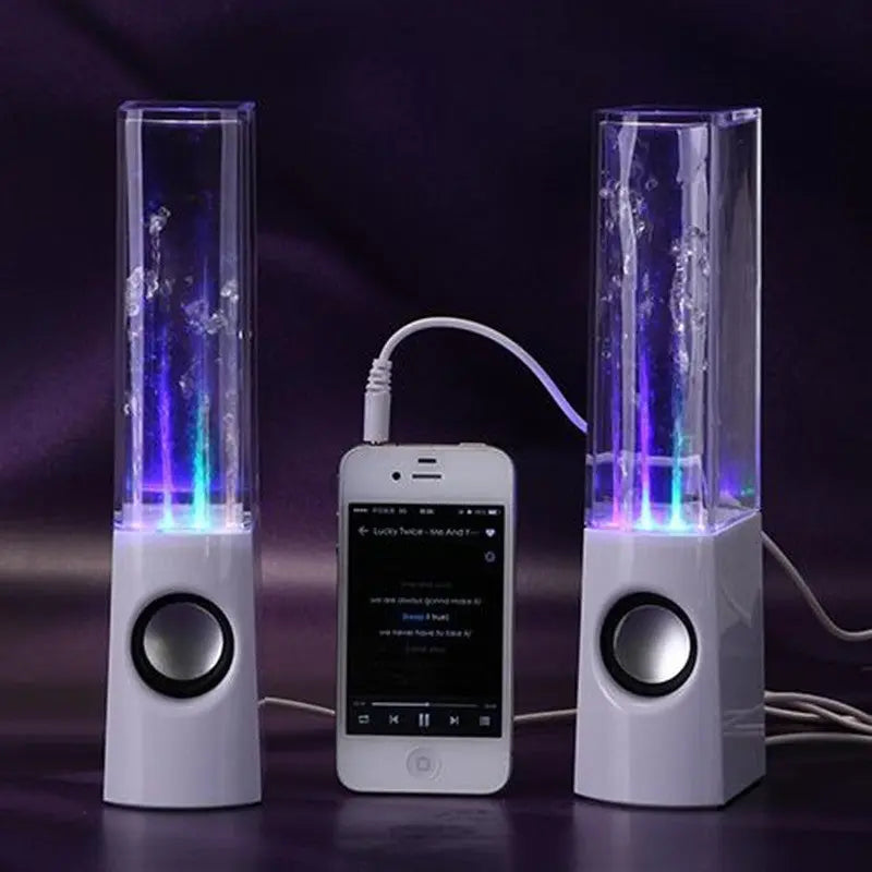 Wireless Dancing Water Speaker LED Light Fountain Speaker Home Party - MaJuah