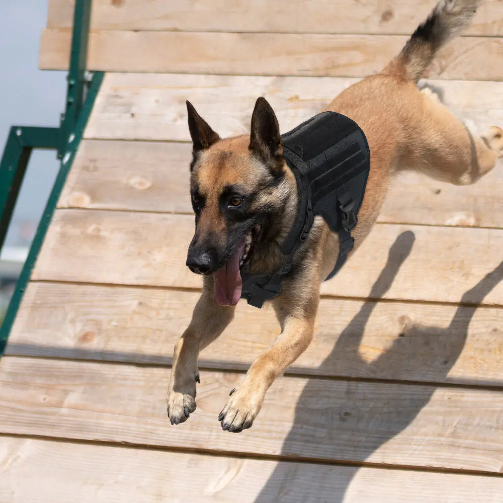 Vest Nylon Water Repellent Tactical Training German Shepherd Dog Chest Strap Explosion-proof - MaJuah