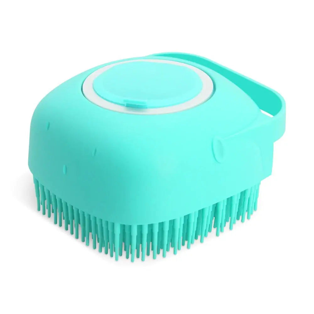 Pet Dog Shampoo Massager Brush Cat Massage Comb Grooming Scrubber Shower Brush For Bathing Short Hair Soft Silicone Brushes - MaJuah