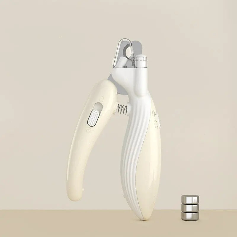 Pet Nail Clippers Dog Nail Clippers Cat Nail Clippers LED Electric Nail Grinder Pet Supplies LED Light Pet Nail Clippers - MaJuah