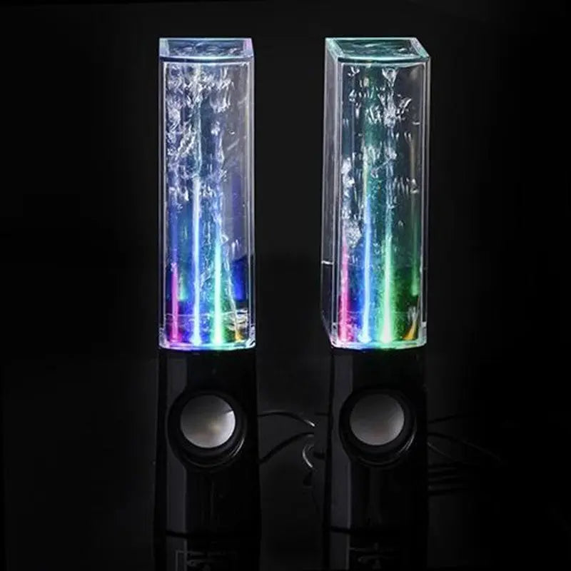 Wireless Dancing Water Speaker LED Light Fountain Speaker Home Party - MaJuah