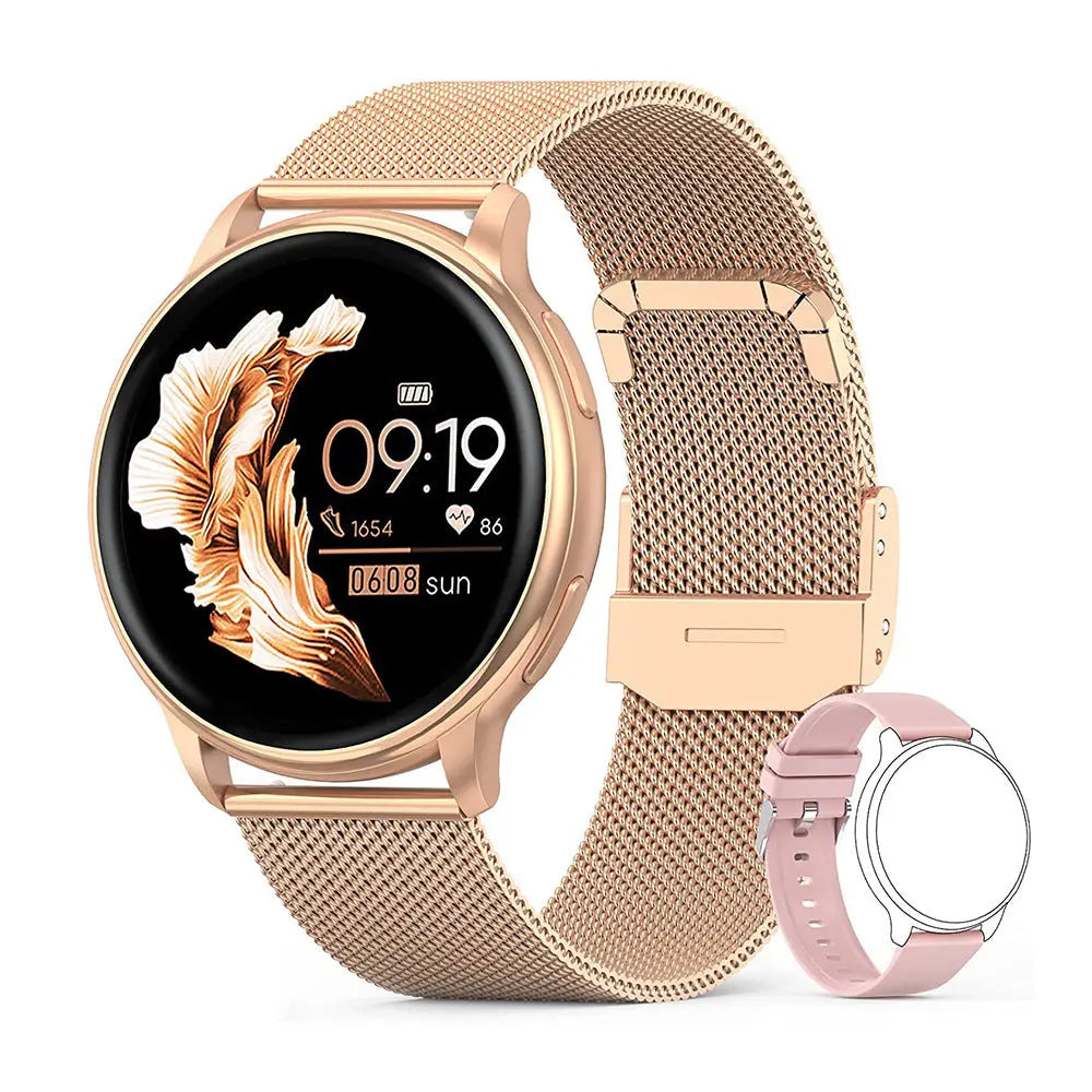 MEVADEN Meworden Y22 Bluetooth Smart Watch Call Watch Heart Rate Blood Pressure Monitoring - MaJuah