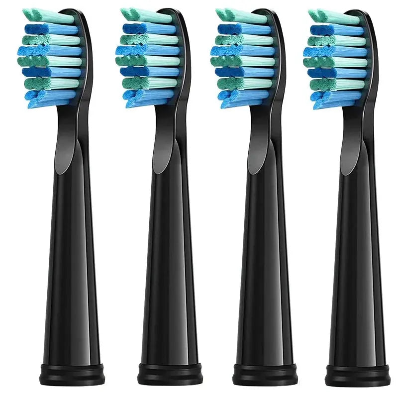 4/8/12/16 Pcs Replacement Brush Heads For Seago For Fairywill Electric Toothbrush Head Dupont Bristle Brush Refill Tooth Clean - MaJuah
