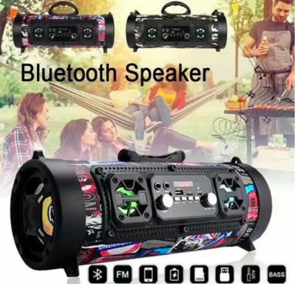 High-power Portable Waterproof Wireless Bluetooth Speaker - MaJuah