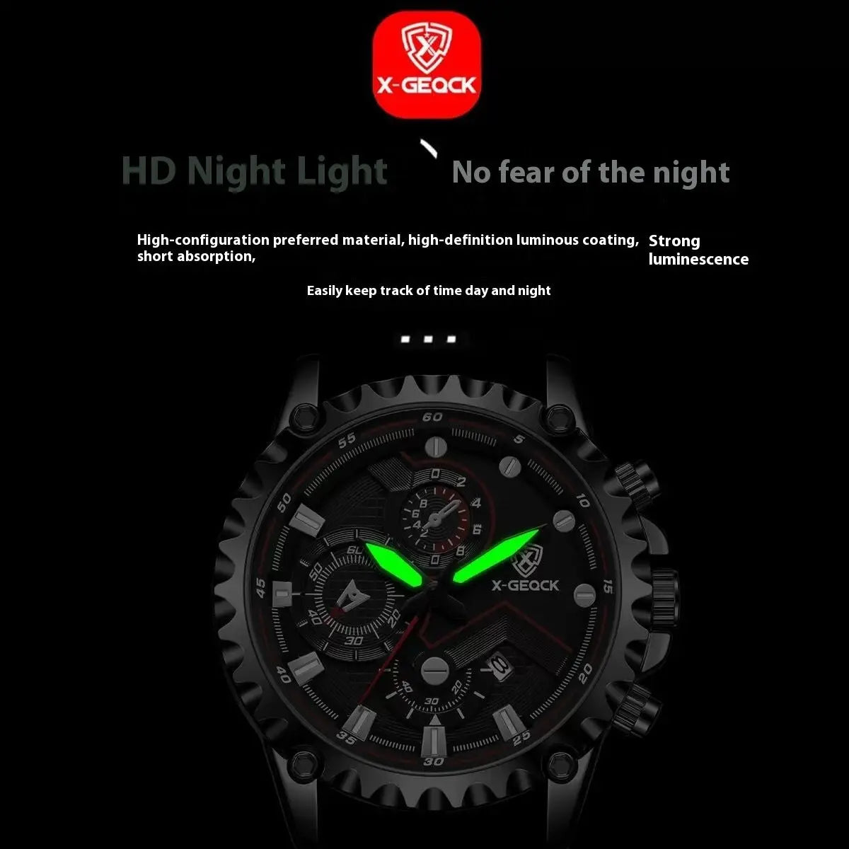 Sports Style Fashion Luminous Men's Quartz Watch - MaJuah