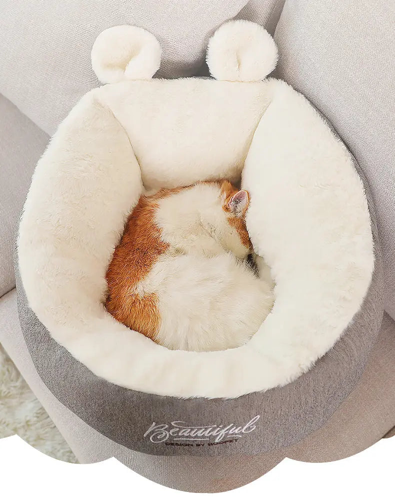 Pet Dog Bed Warming Soft Sleeping Bag Cushion Puppy Kennel - MaJuah