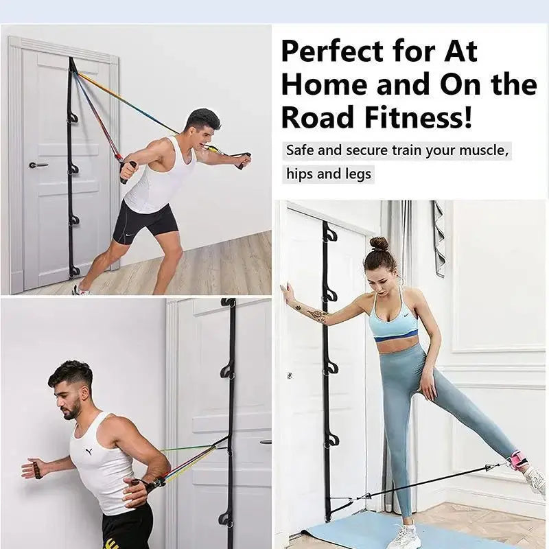 Door Anchor Strap for Resistance Bands Exercises Anchor Gym Attachment for Home Fitness Portable Door Band Resistance - MaJuah