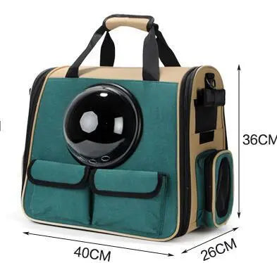 Pet Bag Backpack Space Bag for Dogs and Cats Travel Bag Pet Cages - MaJuah