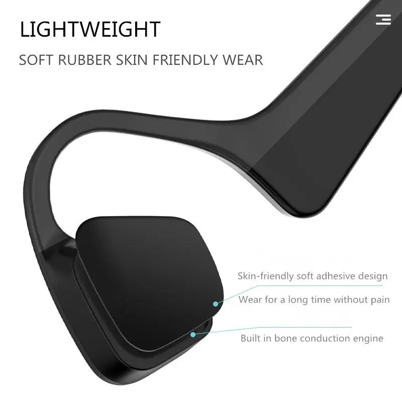 Xiaomi Mijia Bone Conduction Sport Wireless Headphone Bluetooth-Compatible Headset TWS Hands-free with Mic for Running - MaJuah