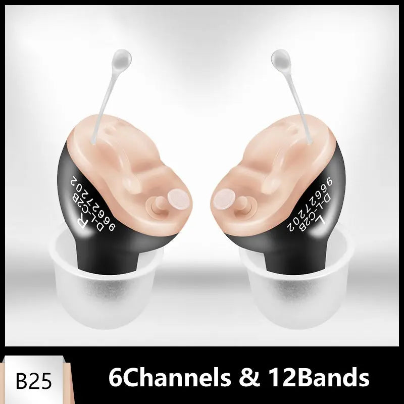 Portable CIC Digital  Invisible Hearing Aid B25 - MaJuah