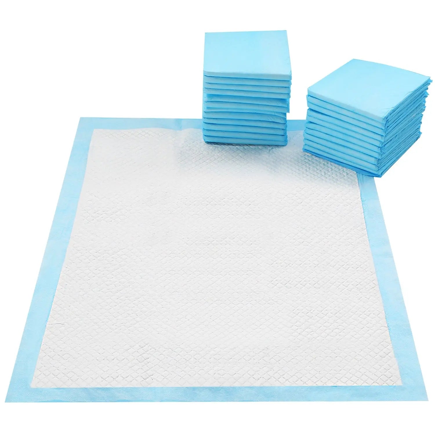 50Pcs Per Set Dog Training Pads Puppy Pee Pads Cat Wee Mats Potty-Train 24in X 18in M - MaJuah