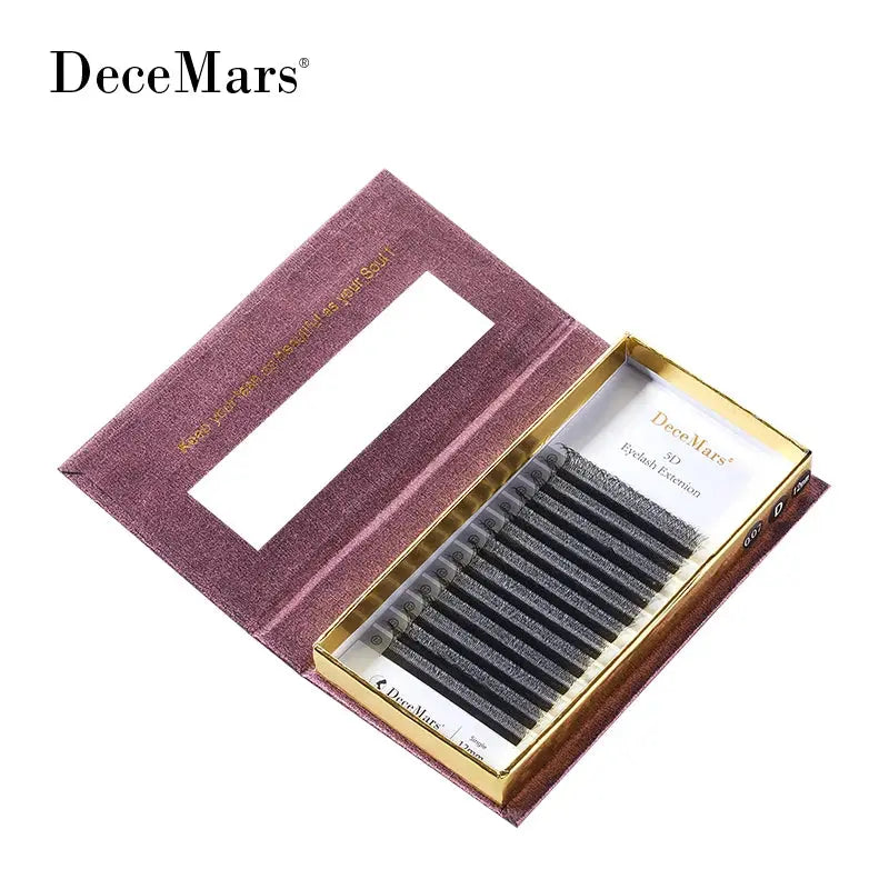 DeceMars 5D - W Shaped Eyelash Extension (12line/Tray) - MaJuah