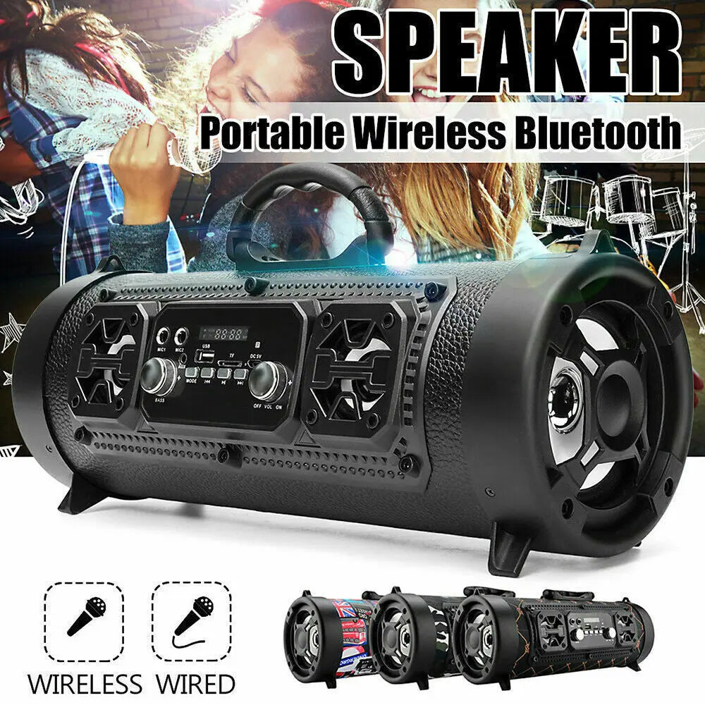High-power Portable Waterproof Wireless Bluetooth Speaker - MaJuah
