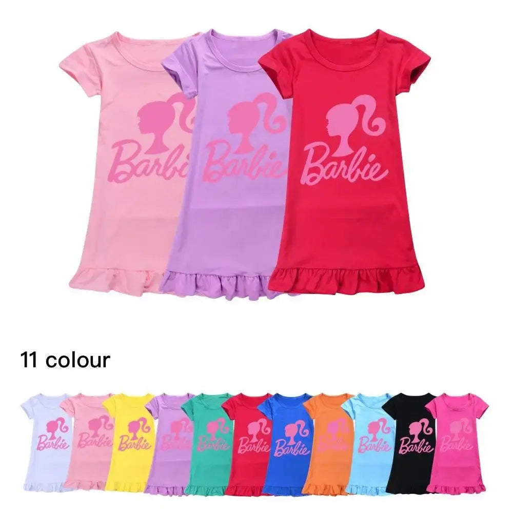 Kawaii Barbie Summer Pajamas for Girls - MaJuah