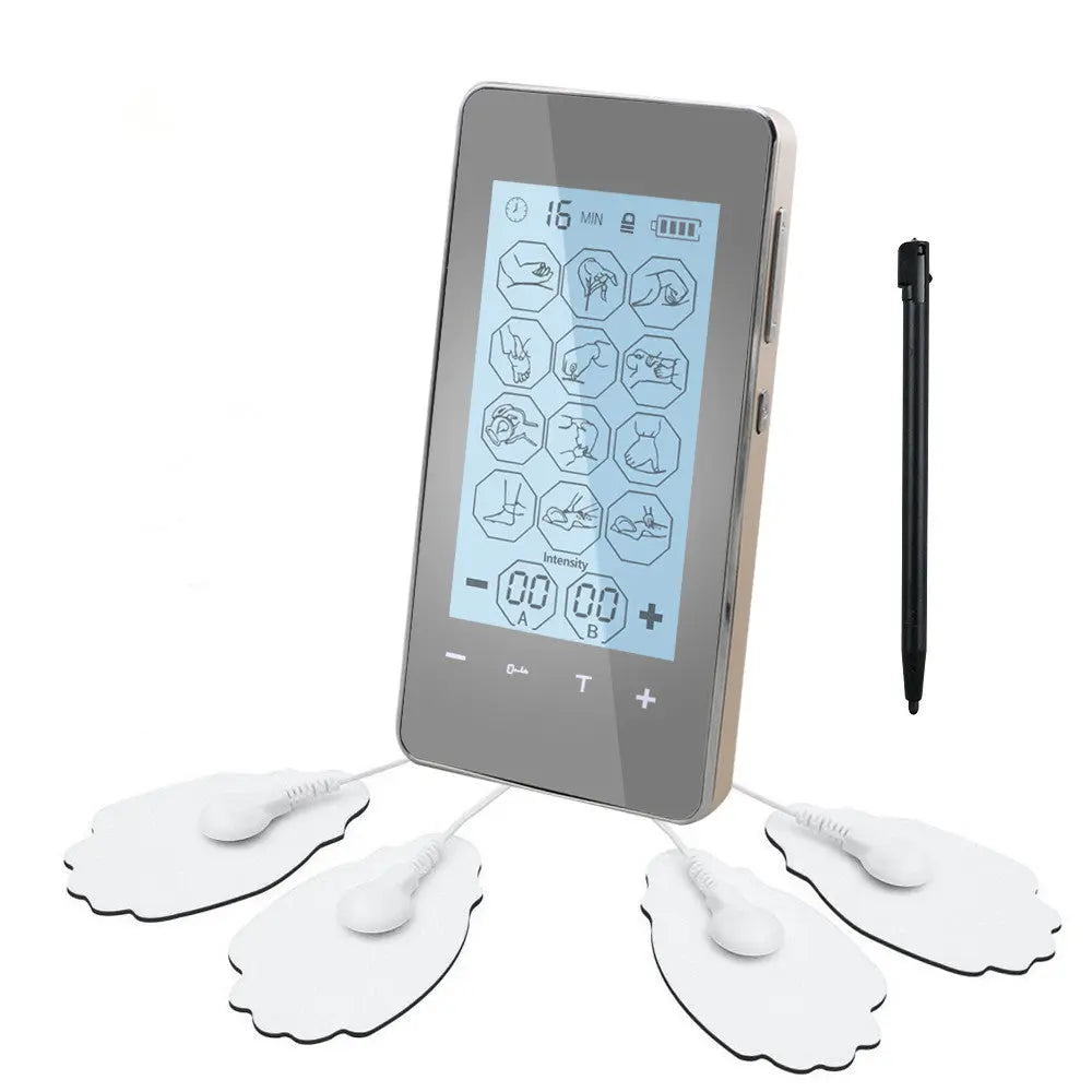 Color Screen Digital Meridian Massager 12 Modes Touch Screen - MaJuah