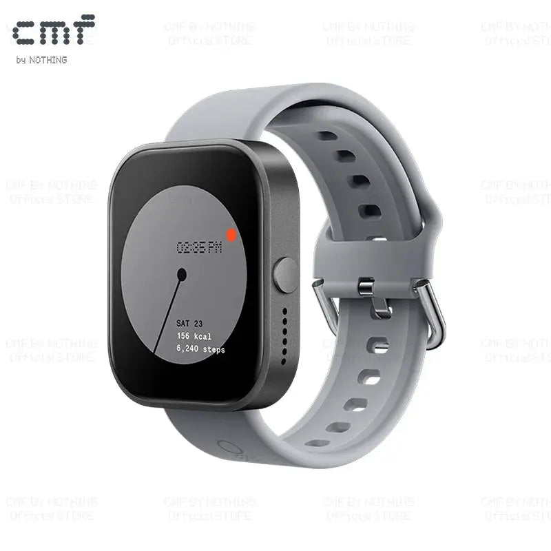 Global Version CMF by Nothing Watch Pro 1.96" AMOLED Bluetooth 5.3 BT Calls with AI Noise Reduction GPS Smartwatch CMF watch Pro - MaJuah