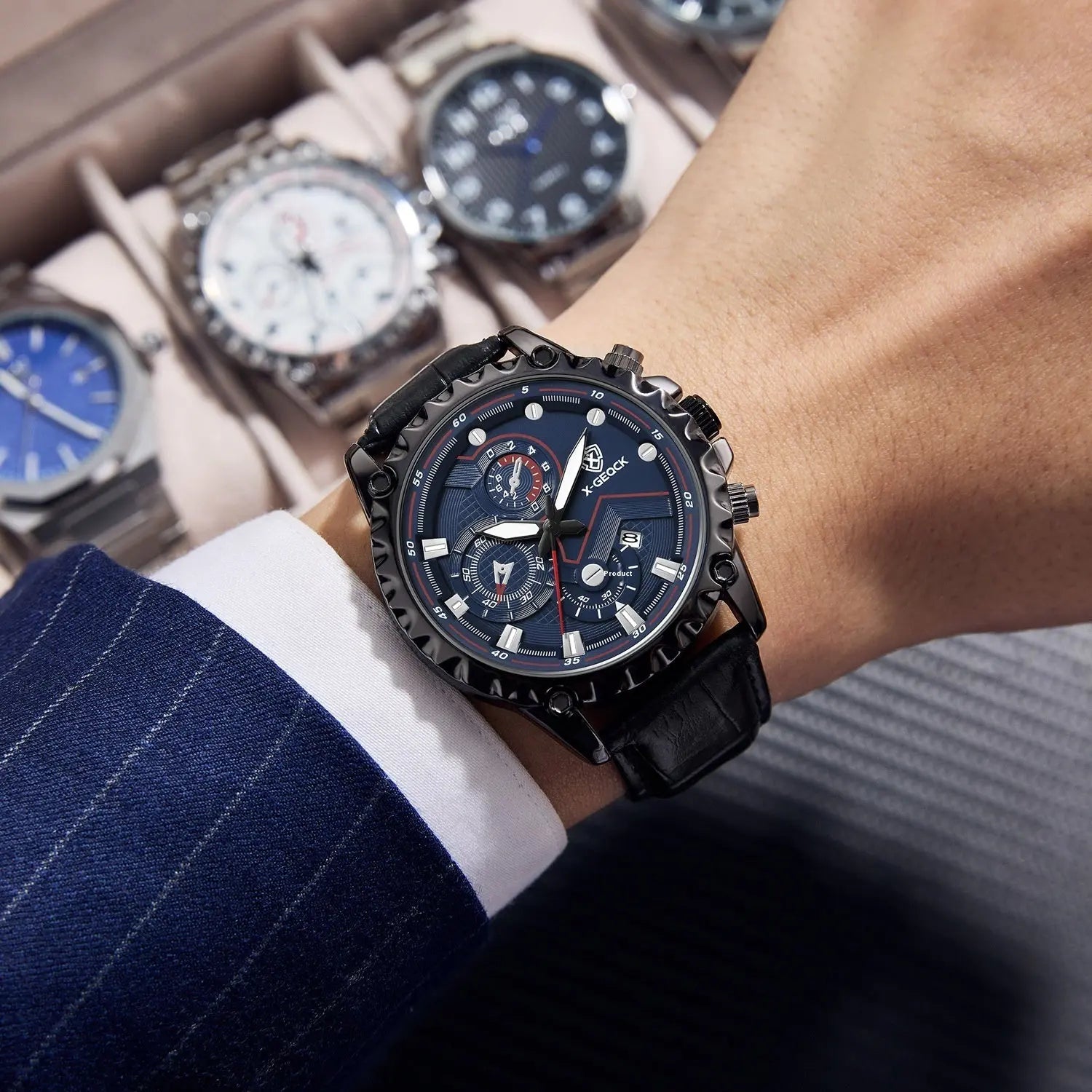 Sports Style Fashion Luminous Men's Quartz Watch - MaJuah