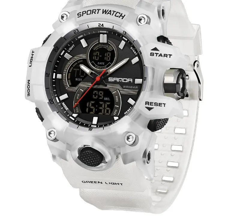 Dried Shrimp Cool Personality Student Fashion Sports Waterproof Electronic Watch - MaJuah