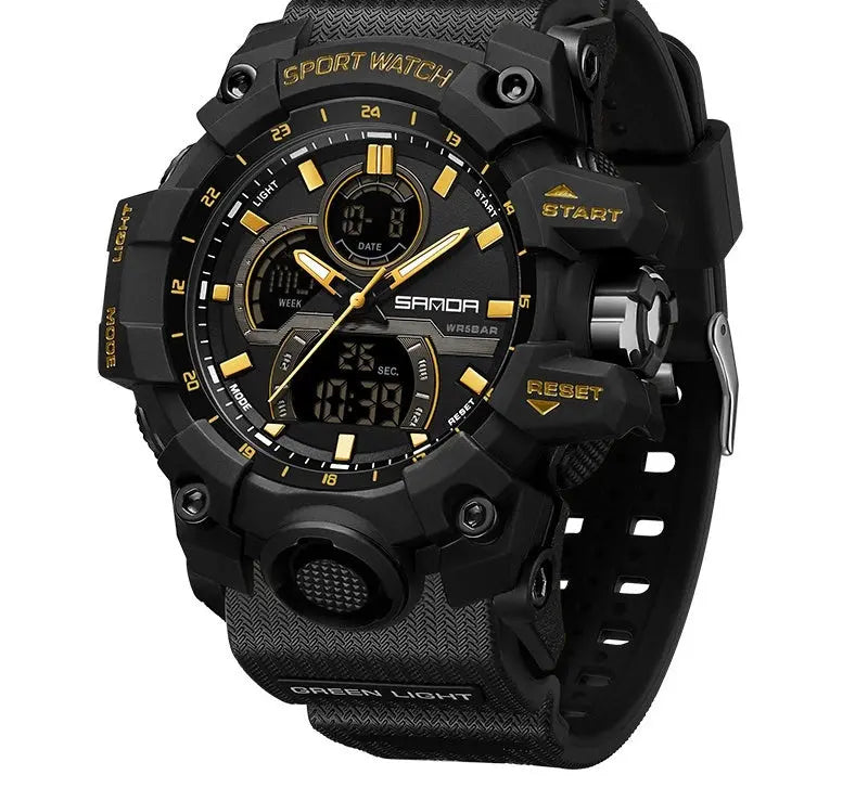 Dried Shrimp Cool Personality Student Fashion Sports Waterproof Electronic Watch - MaJuah