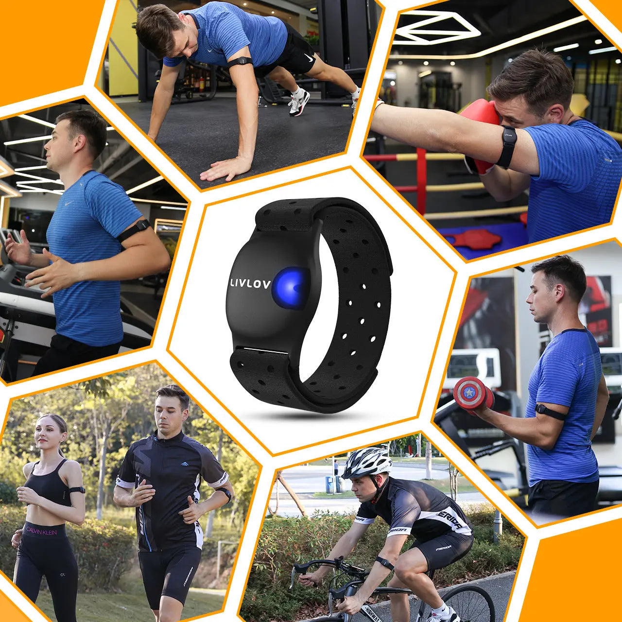 Marathon Running Outdoor Fitness Exercise Heart Rate Monitor - MaJuah