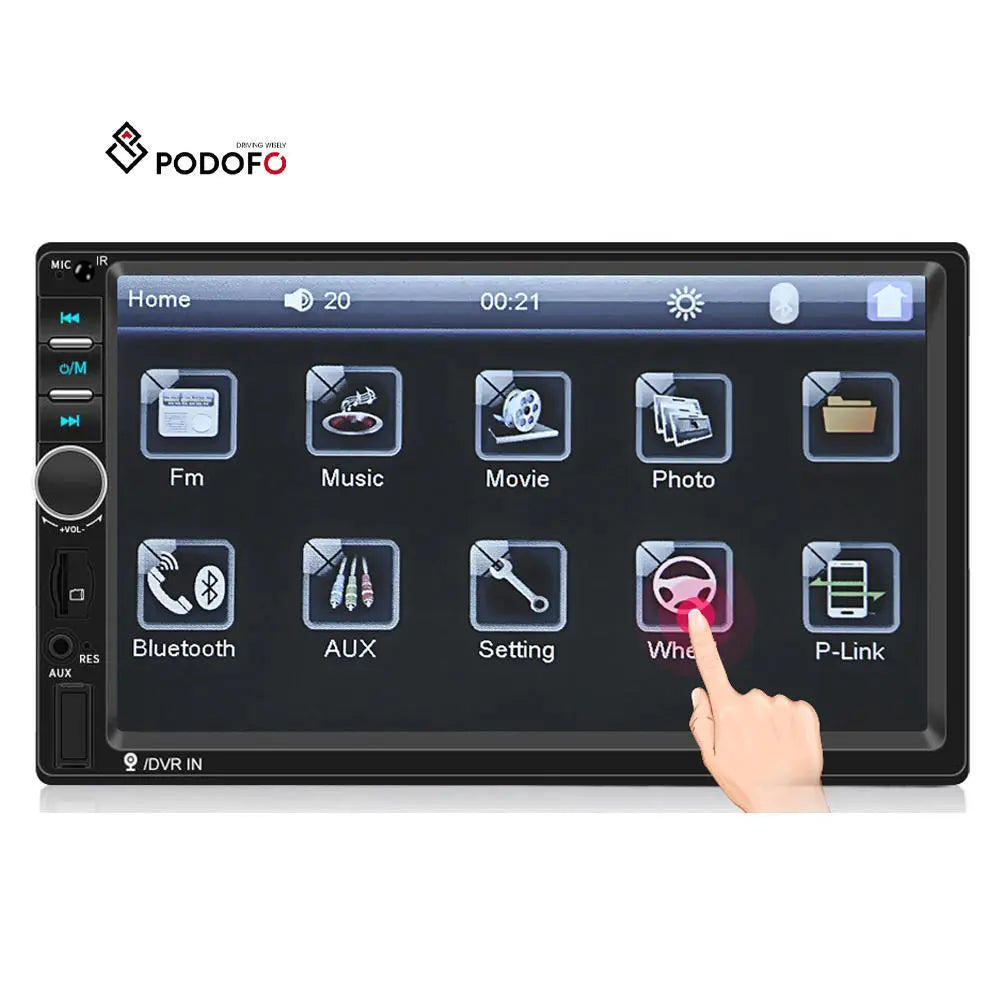 Car Stereo Autoradio 7-inch Touch Screen Radio - MaJuah