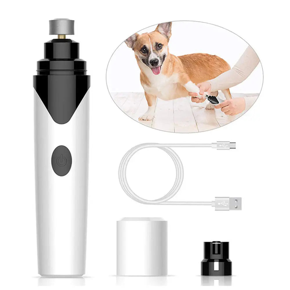 Pet Dog Cat Pencil Sharpener, Electric Nail Clippers Cleaning Nail Clippers - MaJuah
