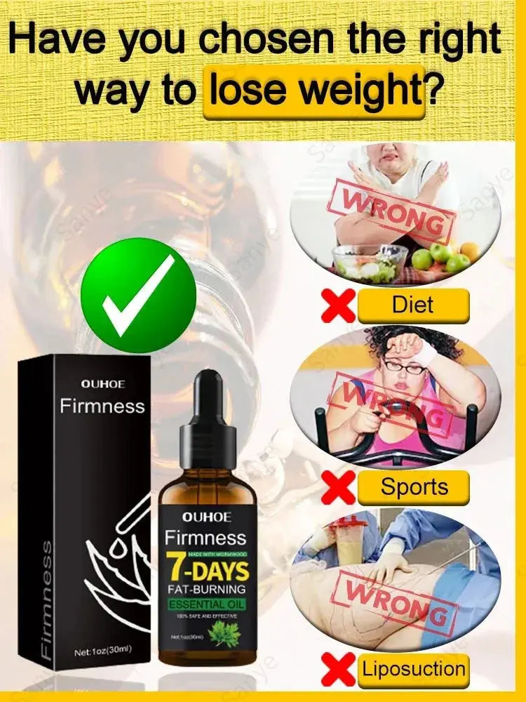 Women Weight Loss Serum Belly Leg Fat Burning Essence Quickly Anti Cellulite Massage Cream Fat Burning Slimming Body Products - MaJuah
