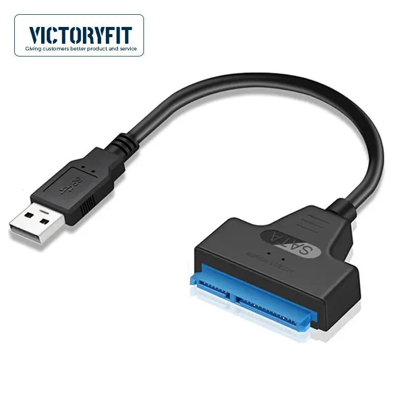 High-Speed USB SATA Cable External Hard Disk Reader 2.5 HDD SSD Hard Drive Adapter 22cm/35cm/50cm USB 3.0 - MaJuah