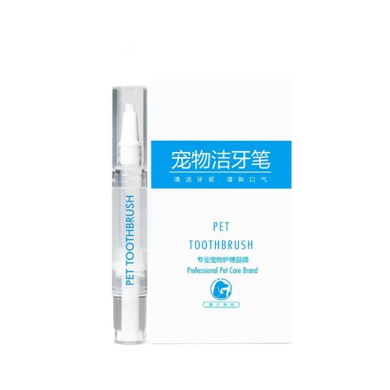 Pet Toothbrush Pen Teeth Cleaning Tools Breath Pet - MaJuah