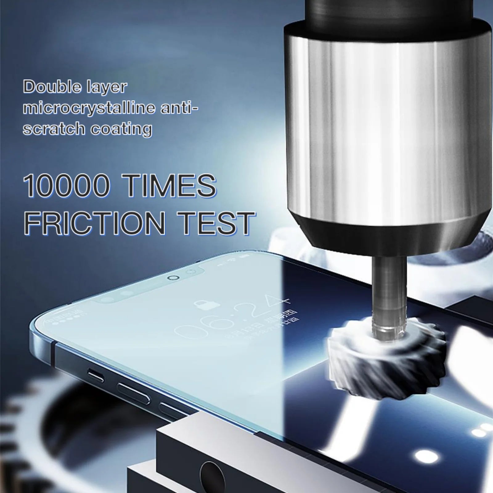 [2PCS] for iPhone14 13 12 11 X XS XR Pro Max Explosion-proof Screen Protector Protective Glass with Install magicjohn