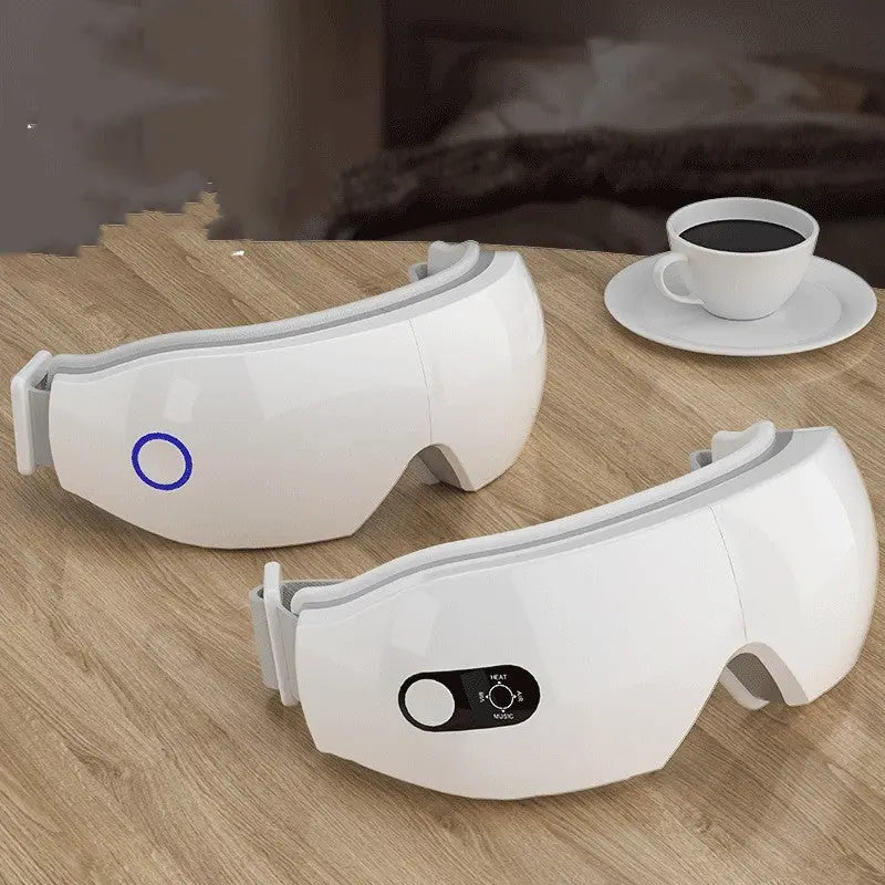 Eye Massager Air Pressure Eye Massager Hot Compress Massage Eye Mask - MaJuah