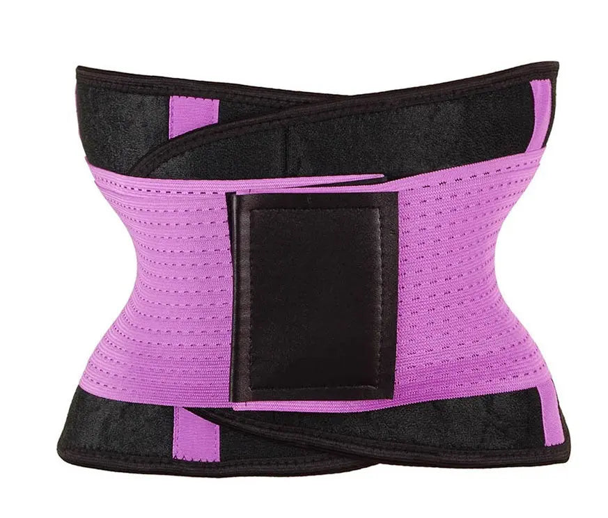 Waist Trimmer Belt Body Shaper Abdominal Trainer Weight Loss Fat Burning Straps - MaJuah